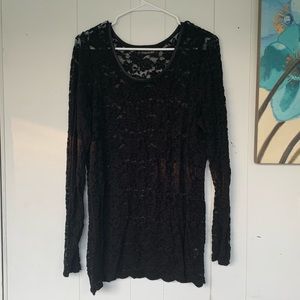 Maurice’s Lace Long-sleeved Shirt